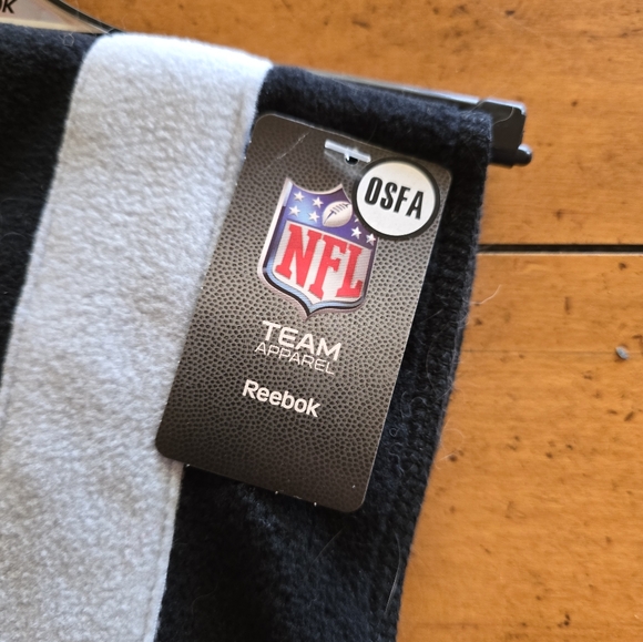 NEW Raiders color block fleece scarf - Picture 2 of 4